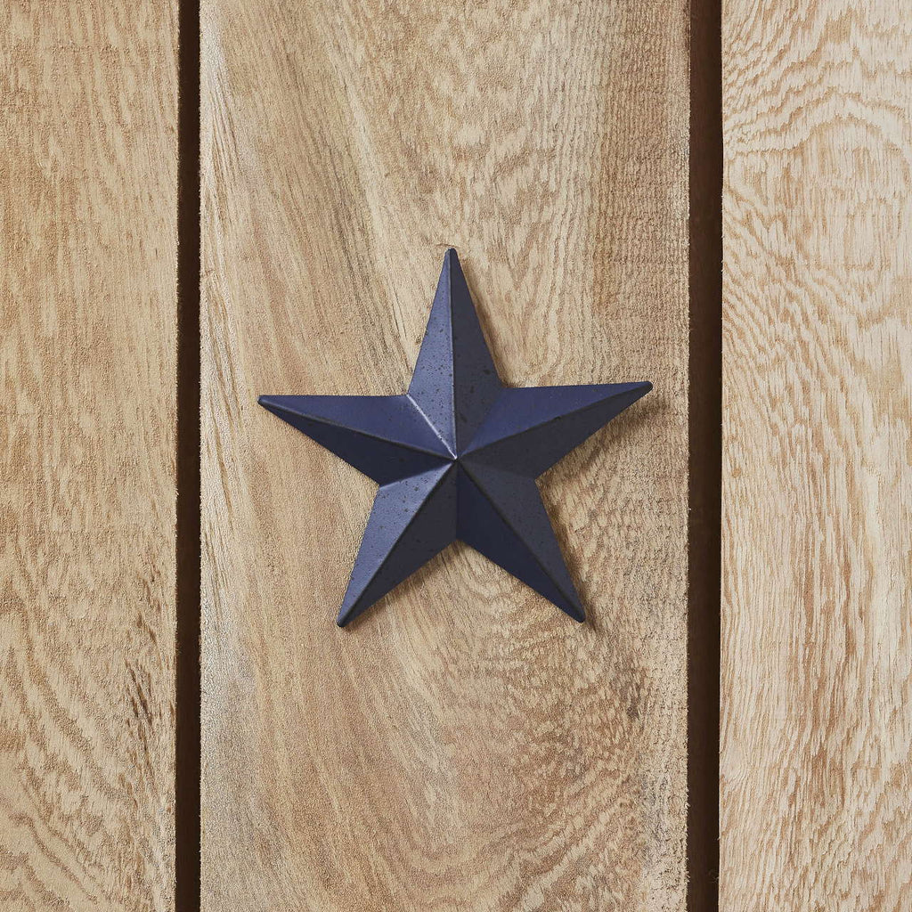 Faceted Navy 4" Barn Star - Olde Glory