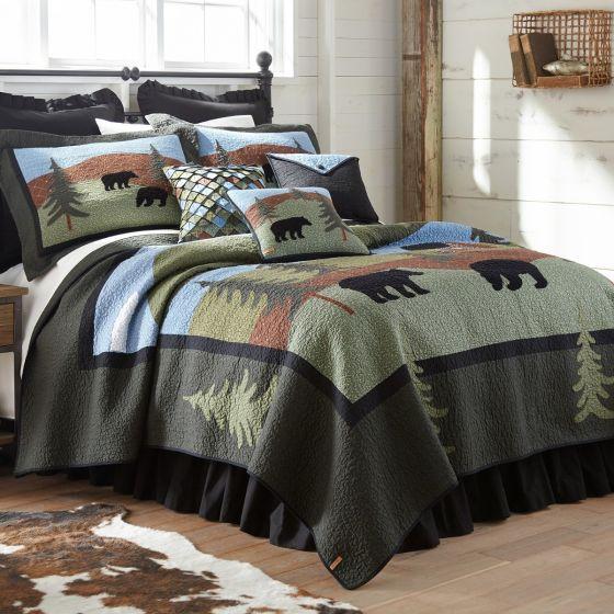 Bear Lake Quilt American Designed Quilts and Cushions in the UK Olde Glory