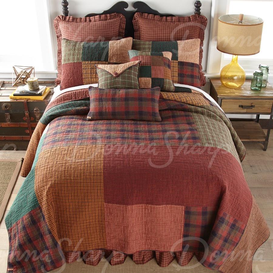 Campfire Square Patchwork Quilt - Olde Glory