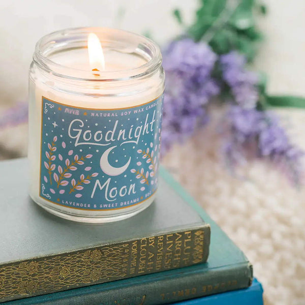 Goodnight Moon Lavender Soy Candle - Olde Glory
