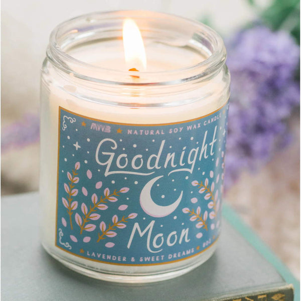 Goodnight Moon Calming Lavender Soy Candle American Candles UK Olde