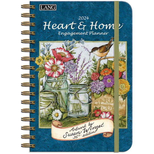 Lang Heart and Home 2024 Engagement Planner Lang Calendars in UK