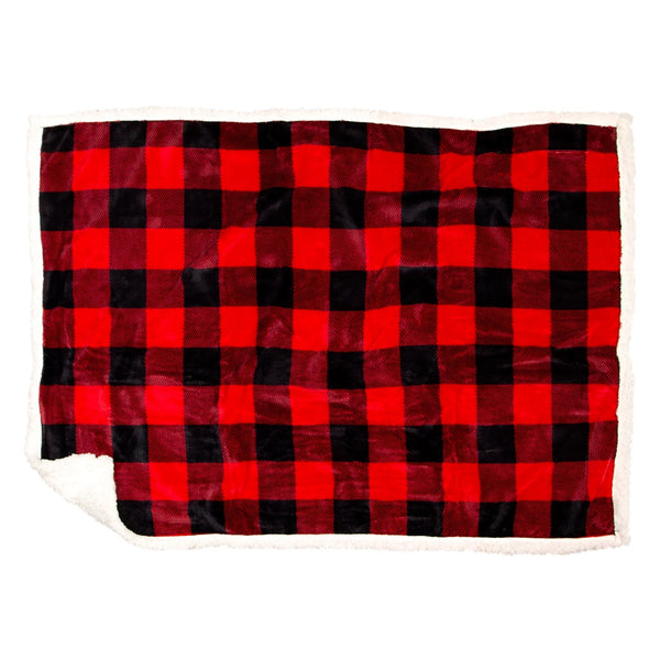 Lumberjack Plaid Large/XL Dog Blanket - Olde Glory