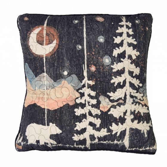 Moonlit Bear Cushion - Olde Glory