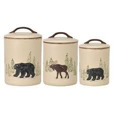 Rustic Lodge Canister Set - Olde Glory