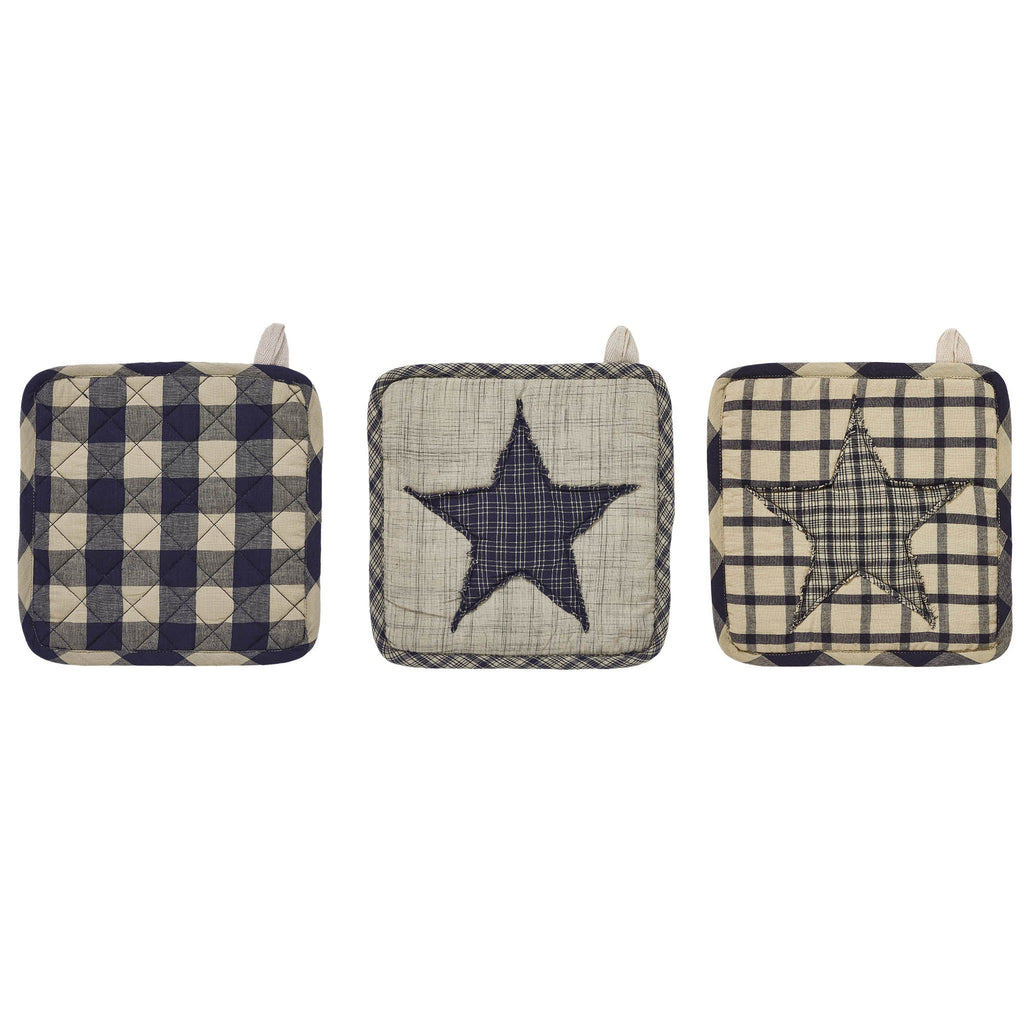 Set of 3 My Country Pot Holders - Olde Glory