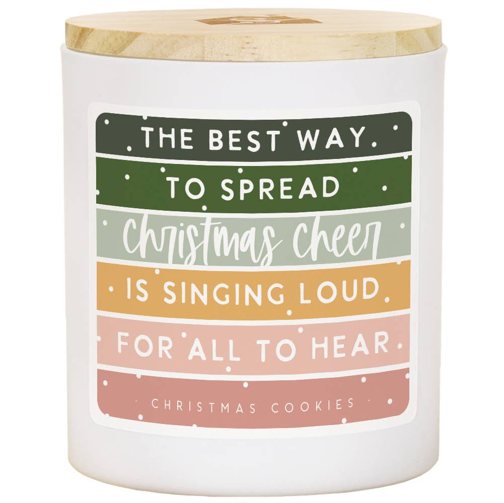 Spread Christmas Cheer 11oz Soy Candle - Olde Glory