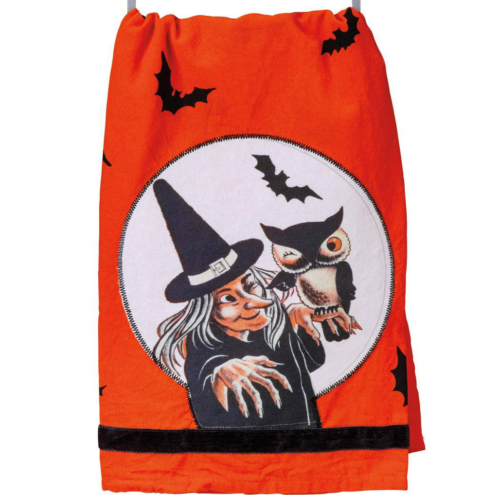 Vintage Style Witch Towel - Olde Glory