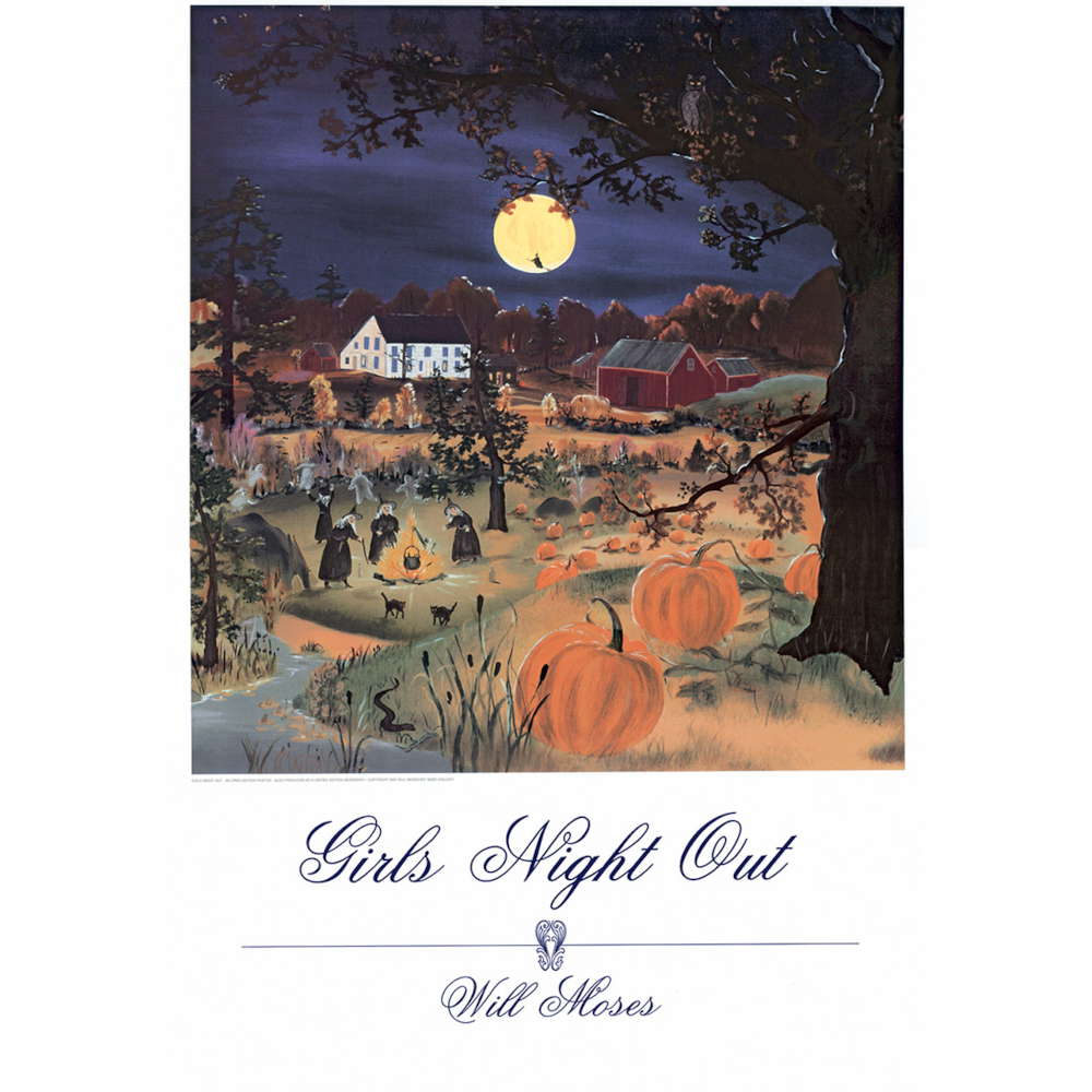 Will Moses Girls Night Out Poster - Olde Glory