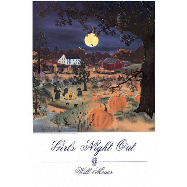 Will Moses Girls Night Out Poster - Olde Glory