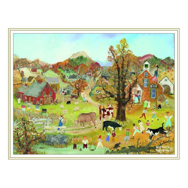 Will Moses Box of 24 Hollyhock Assorted Note Cards