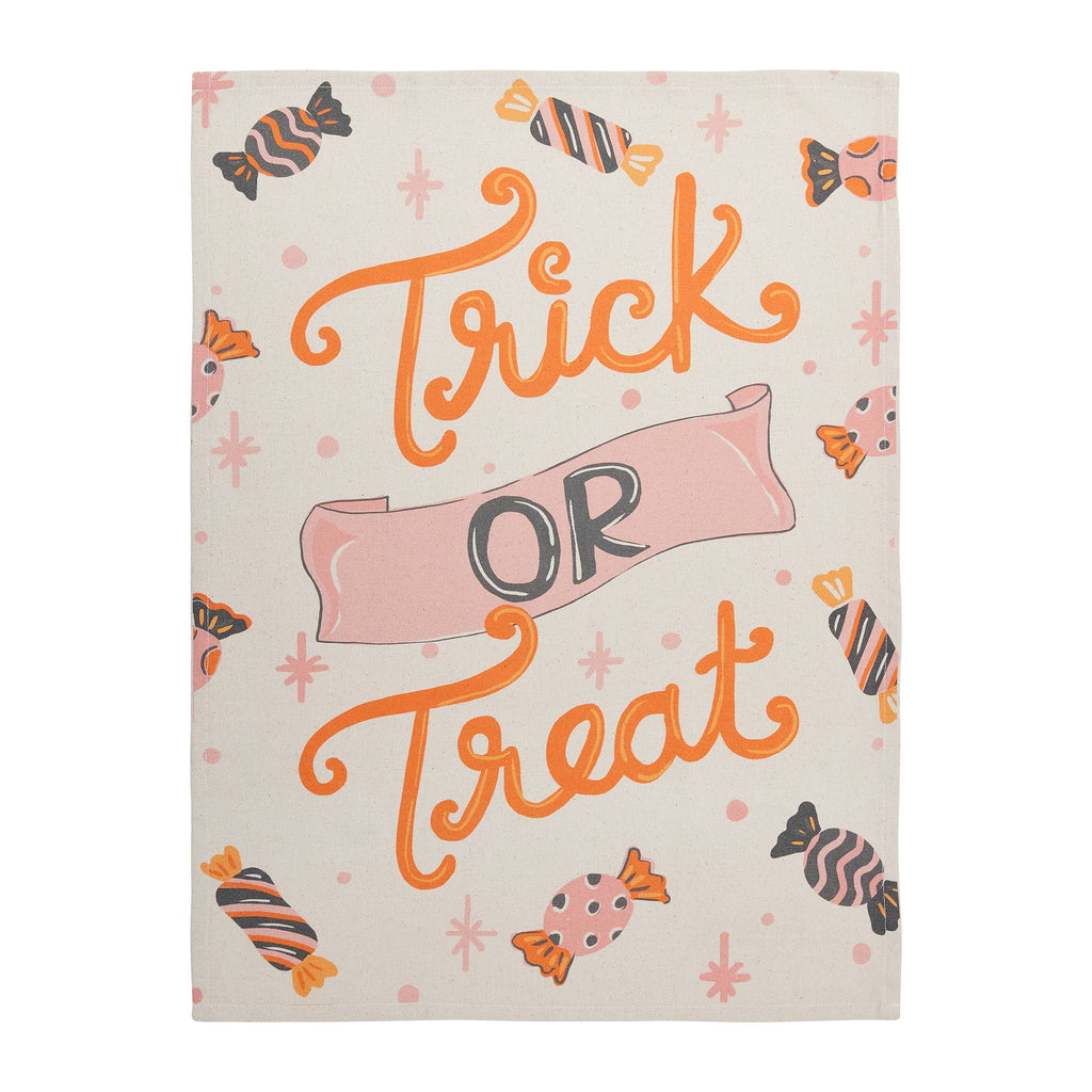 Trick Or Treat Kitchen Towel