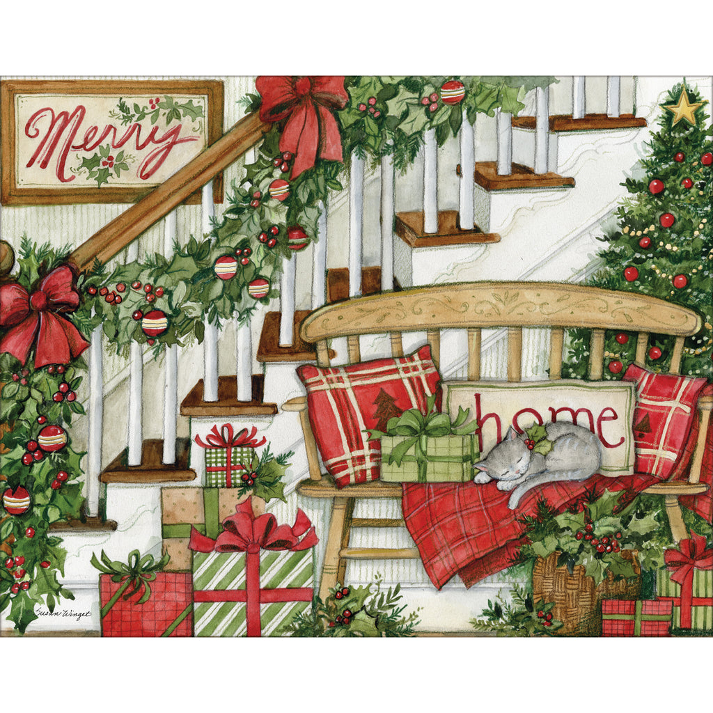 Lang Deck the Halls Boxed Christmas Cards