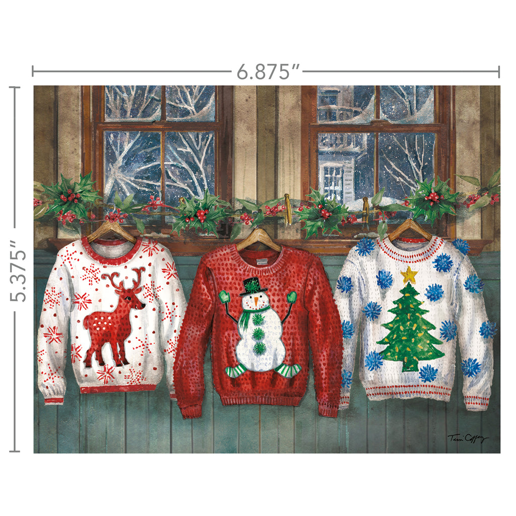 Lang Sweaters of the Season Boxed Christmas Cards