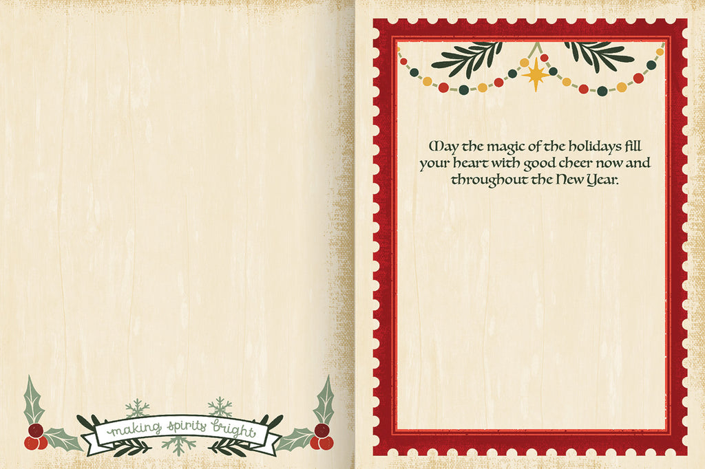 LANG Making Spirits Bright Luxe Cards