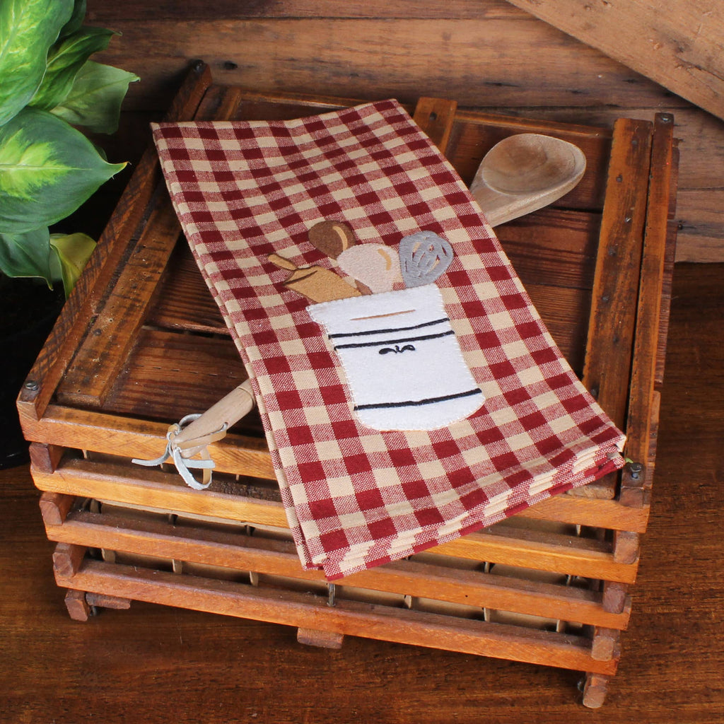 Utensil Crock Towel