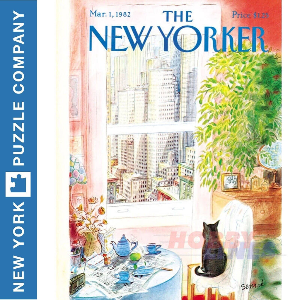 The New Yorker Cat's Eye View 1000 Piece Puzzle