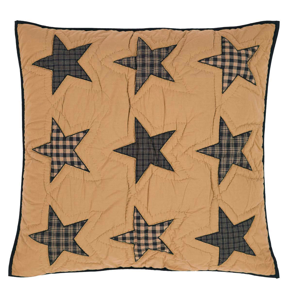 Teton Star Quilted Euro Pillow Sham