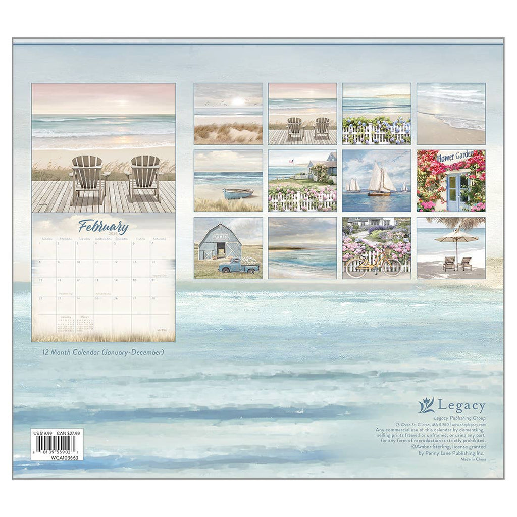 The Shore 2026 Wall Calendar