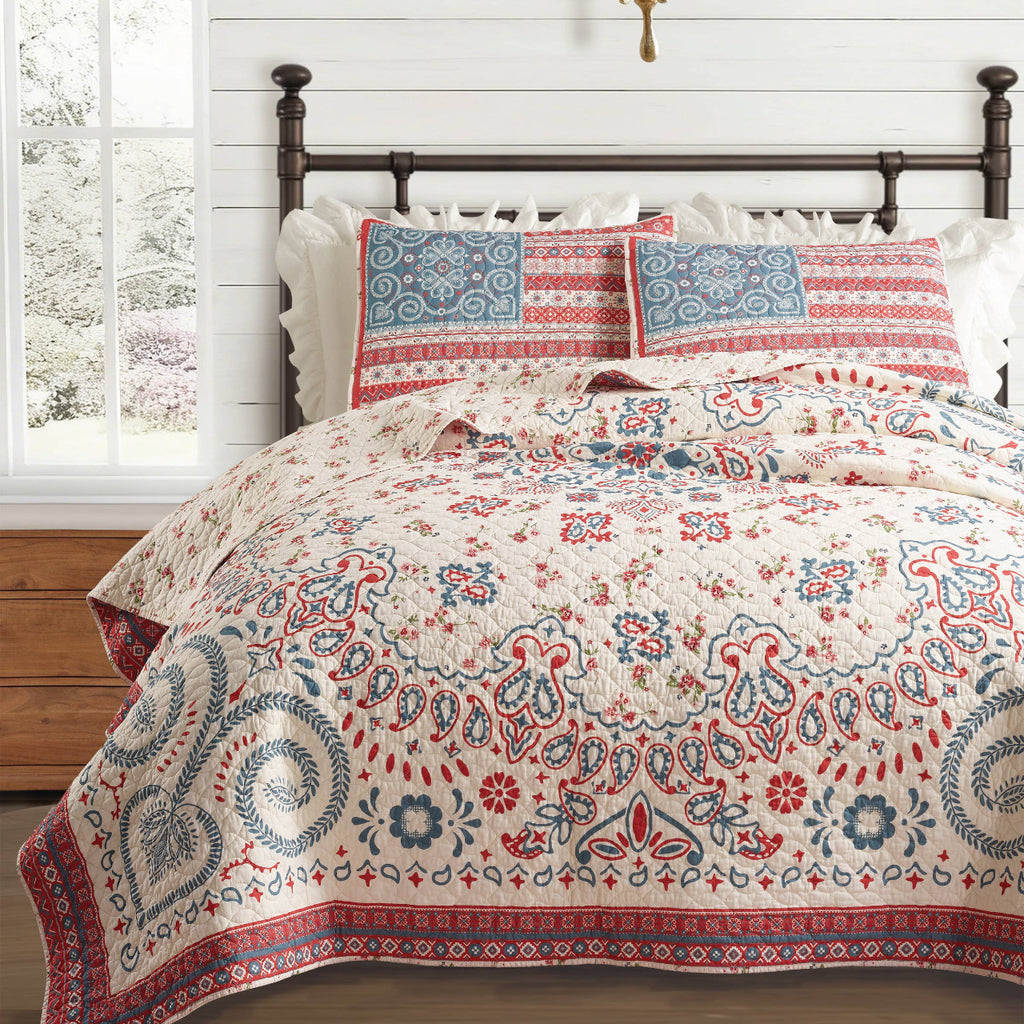 Boho Americana Quilt Set
