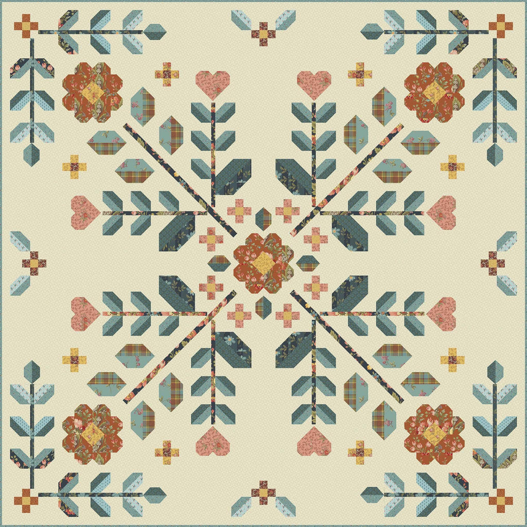 Hibiscus Farmer's Daughter Kitchen Towel