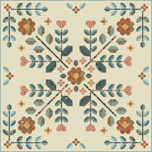 Hibiscus Farmer's Daughter Kitchen Towel