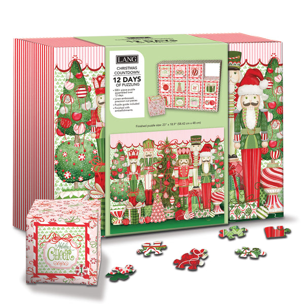 LANG Merry Nutcrackers Christmas Countdown Puzzle