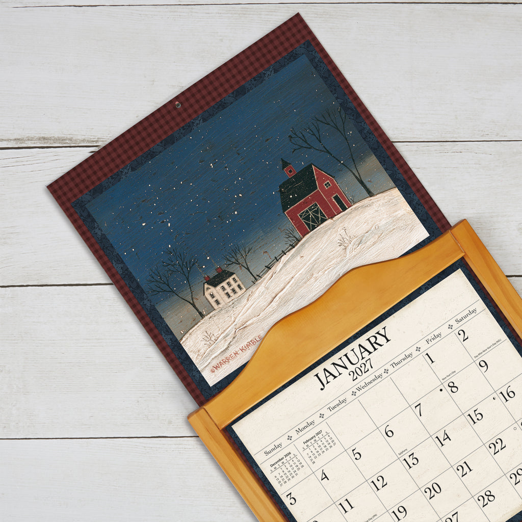LANG Warren Kimble 2027 Wall Calendar
