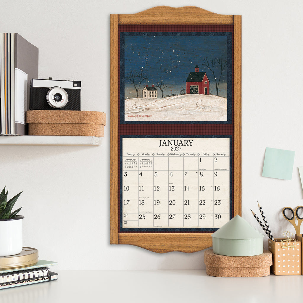 LANG Warren Kimble 2027 Wall Calendar