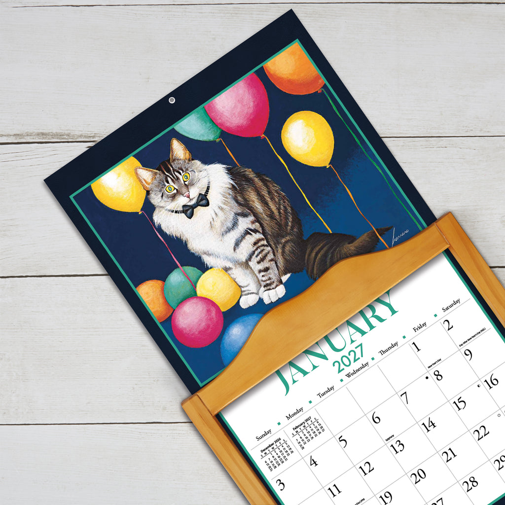 LANG American Cat 2027 Wall Calendar
