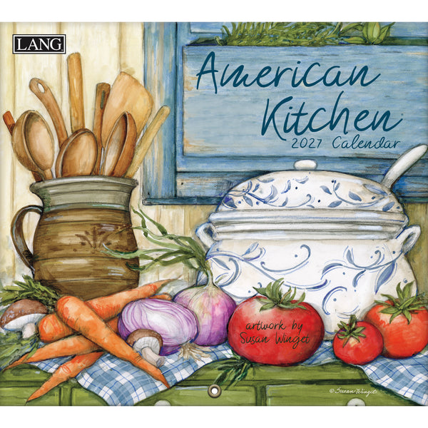 LANG American Kitchen 2027 Wall Calendar by Susan Winget
