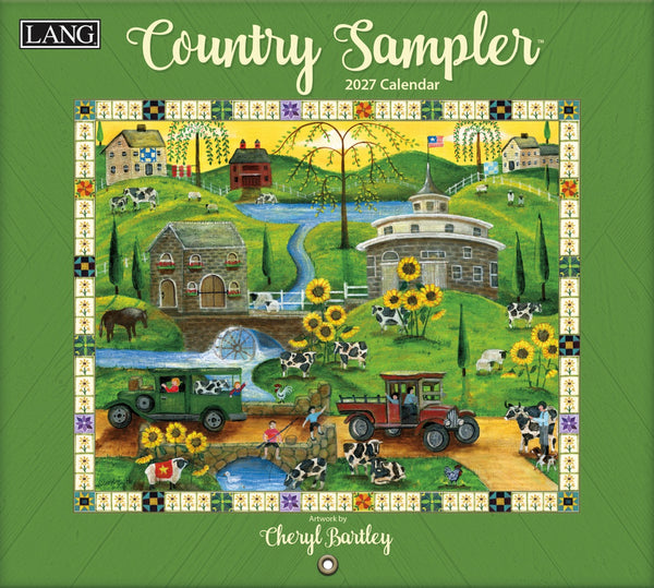 LANG Country Sampler 2027 Wall Calendar by Cheryl Bartley