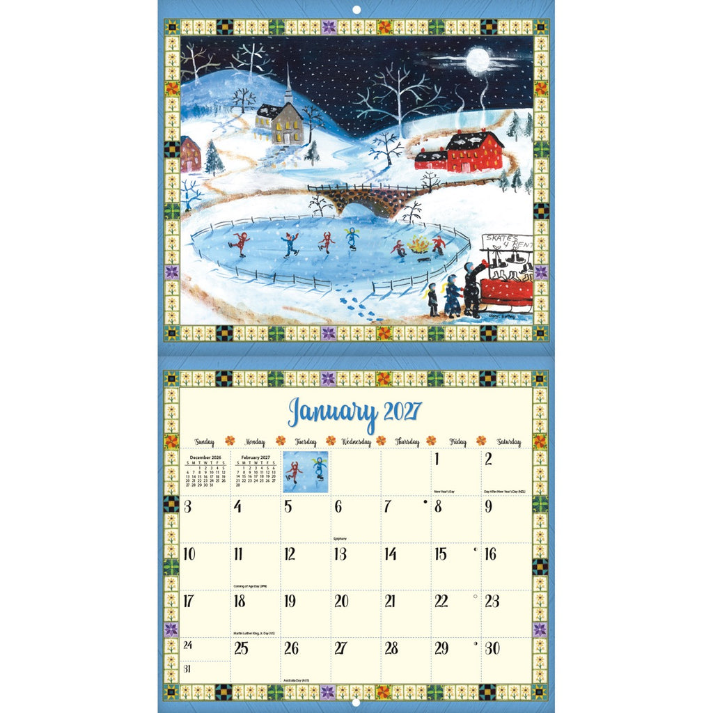 LANG Country Sampler 2027 Wall Calendar by Cheryl Bartley