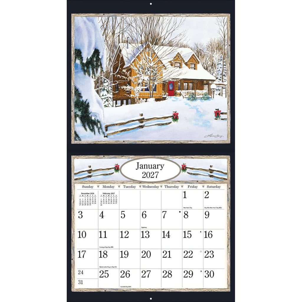 LANG Country Welcome 2027 Wall Calendar