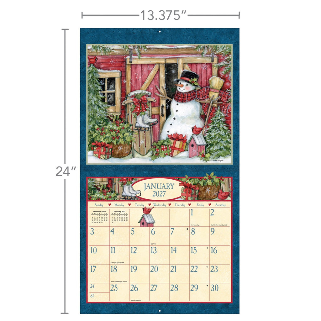 LANG Heart and Home 2027 Wall Calendar by Susan Winget