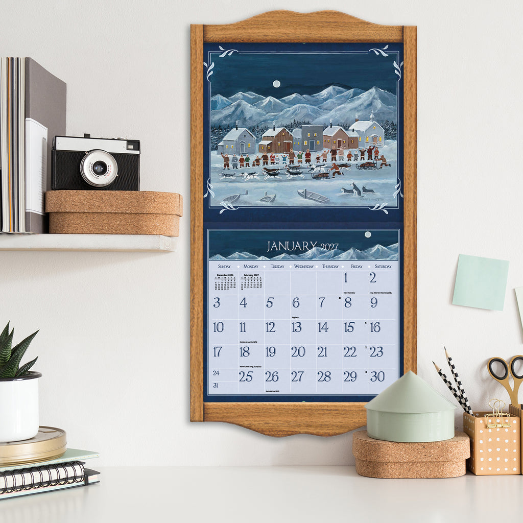 LANG Folk Art 2027 Wall Calendar by Mary Singleton