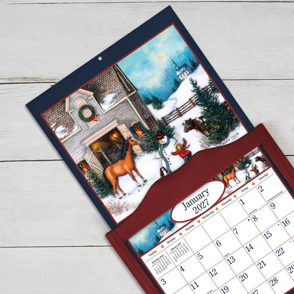 LANG Linda Nelson Stocks 2027 Wall Calendar