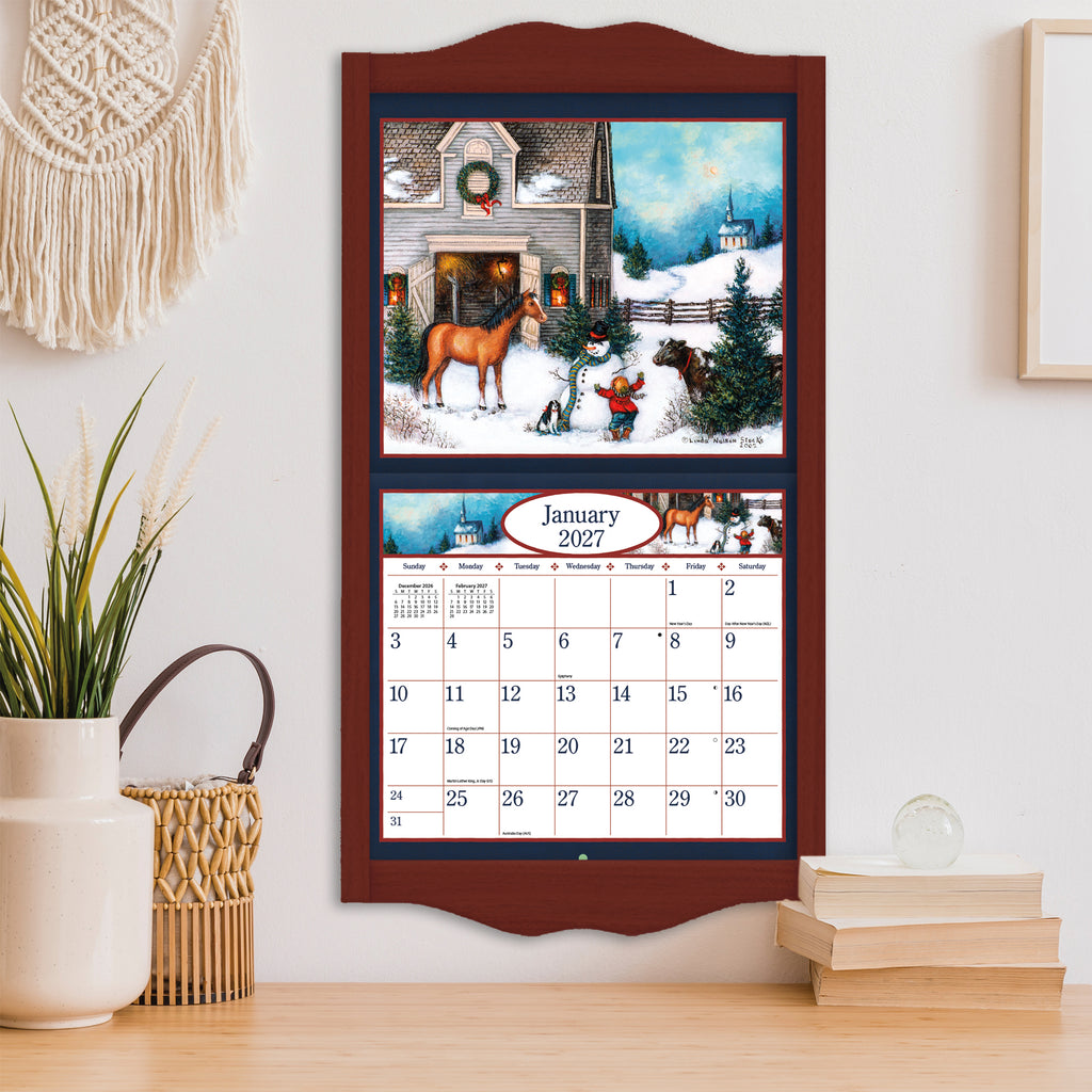 LANG Linda Nelson Stocks 2027 Wall Calendar