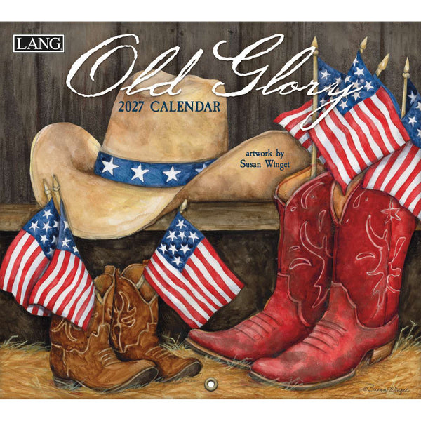 LANG Old Glory 2027 Wall Calendar by Susan Winget