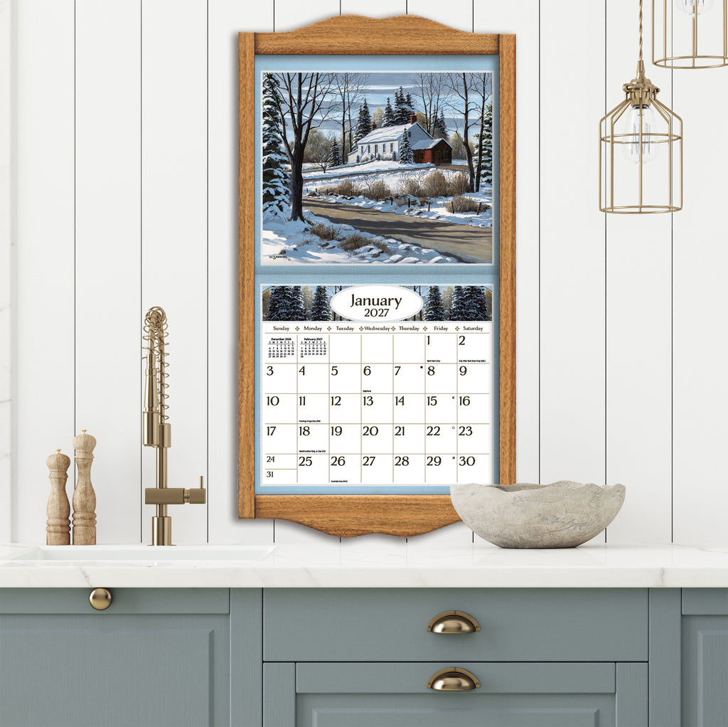 LANG Road Home 2027 Wall Calendar by Bill Saunders