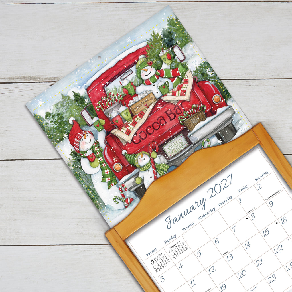 LANG Truckin' Along 2027 Wall Calendar