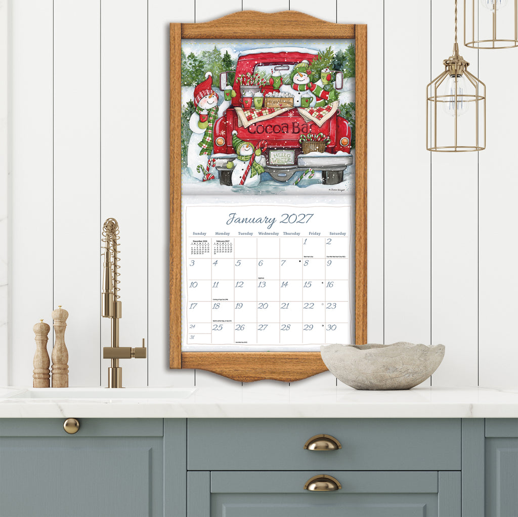 LANG Truckin' Along 2027 Wall Calendar