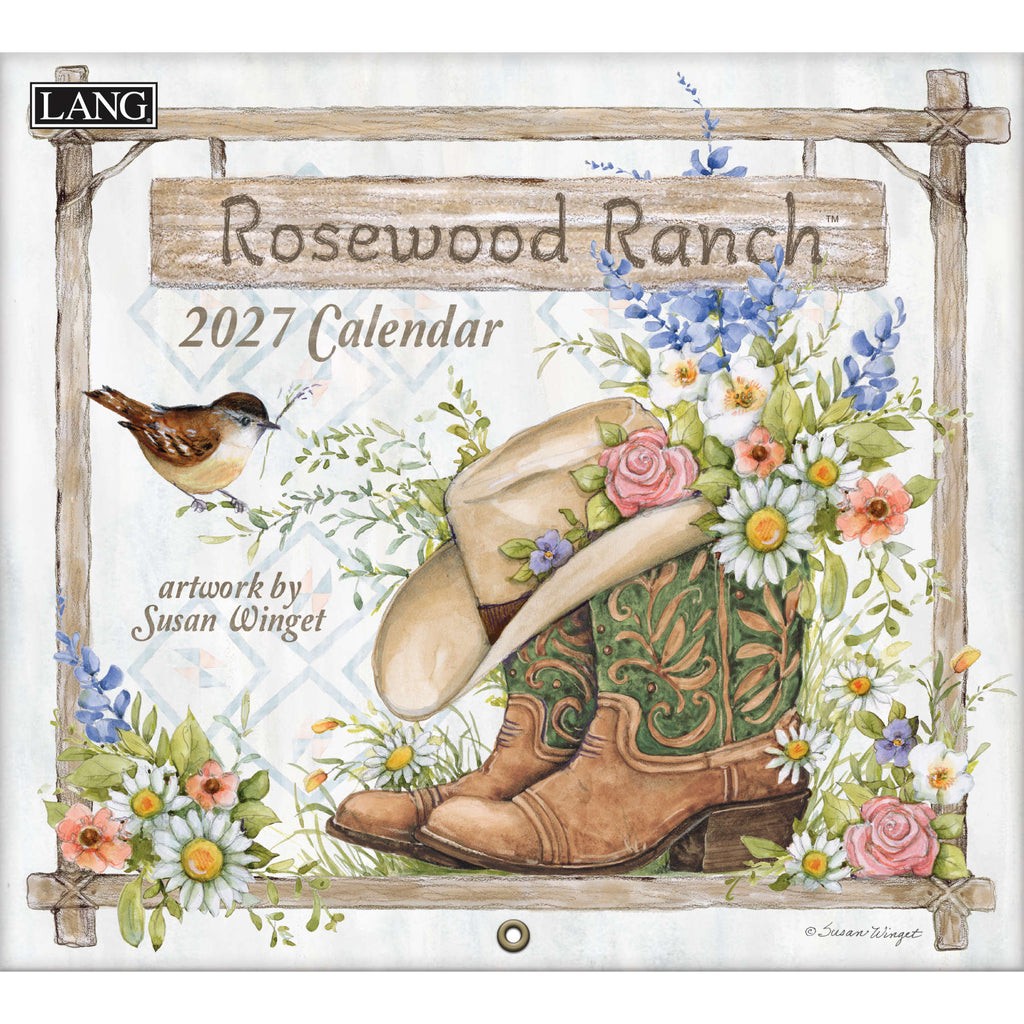 LANG Rosewood Ranch 2027 Wall Calendar by Susan Winget