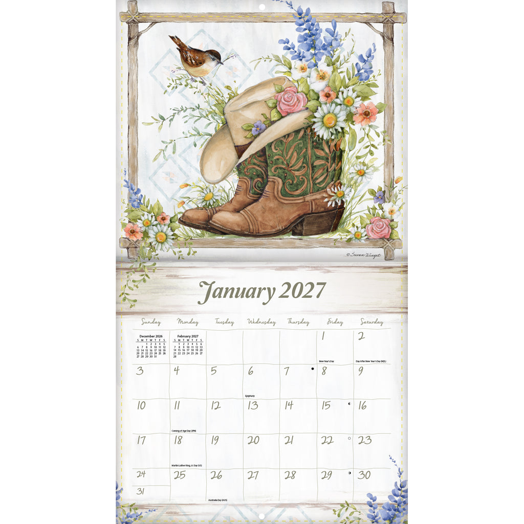 LANG Rosewood Ranch 2027 Wall Calendar by Susan Winget