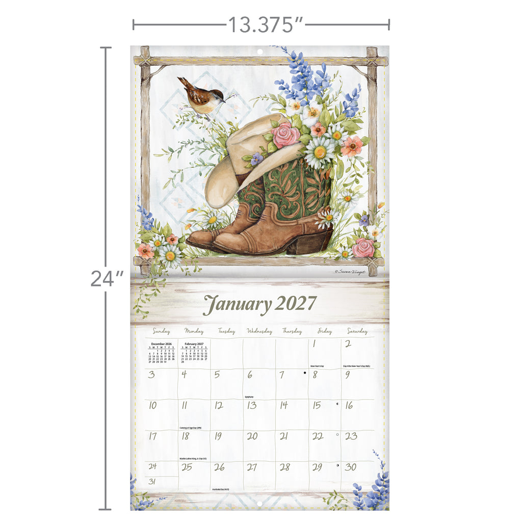 LANG Rosewood Ranch 2027 Wall Calendar by Susan Winget