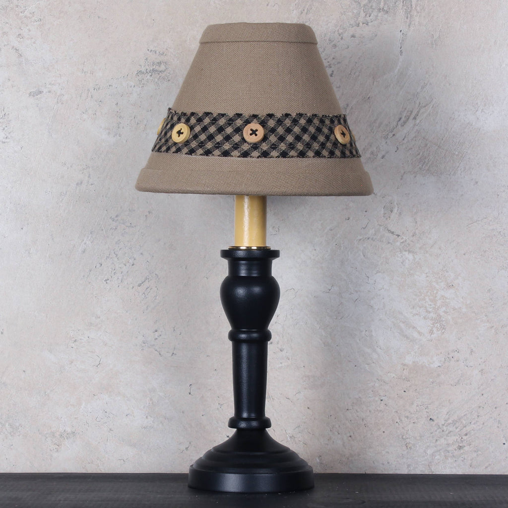 Oat and Gingham 6" Lampshade