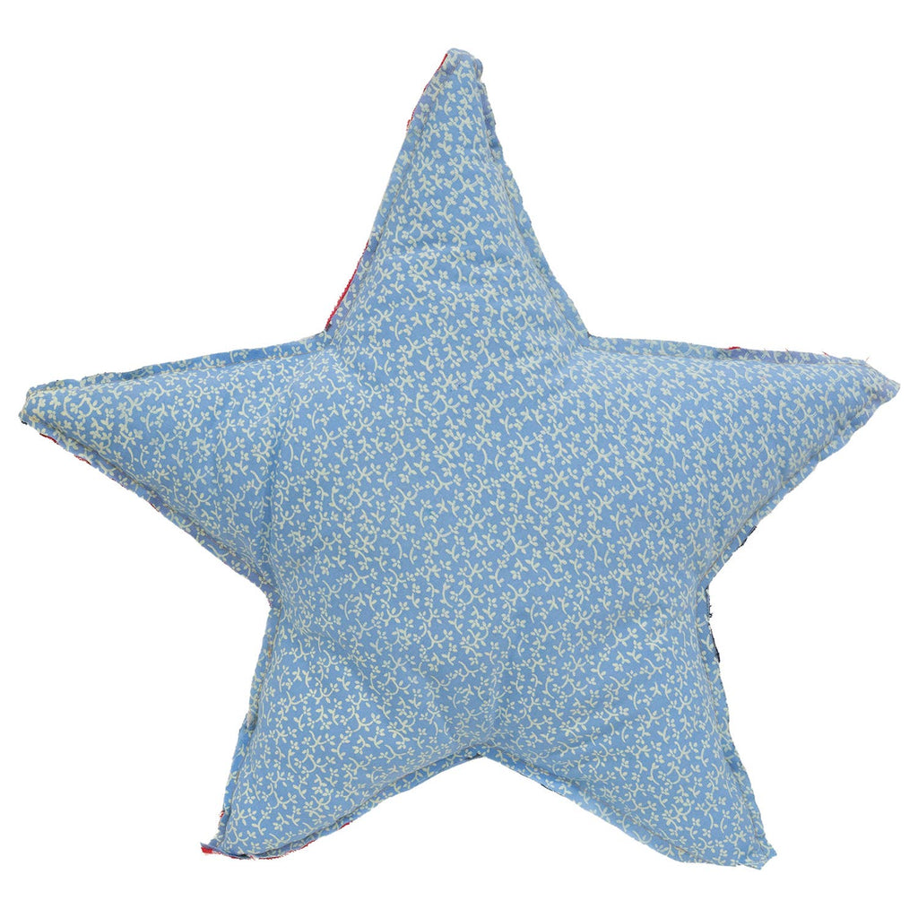 Patchwork Americana Star Cushion