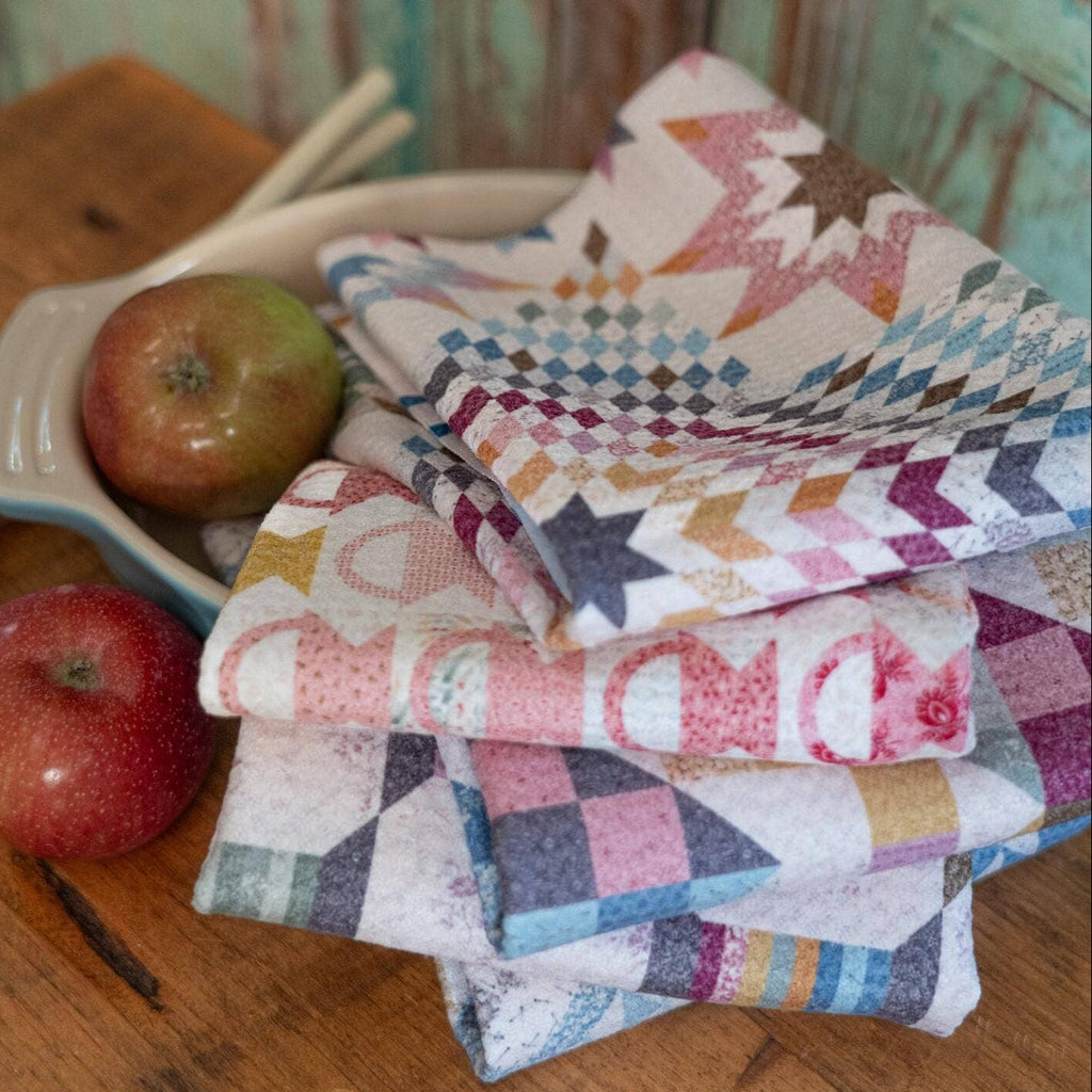 Patchwork House Kitchen Towel
