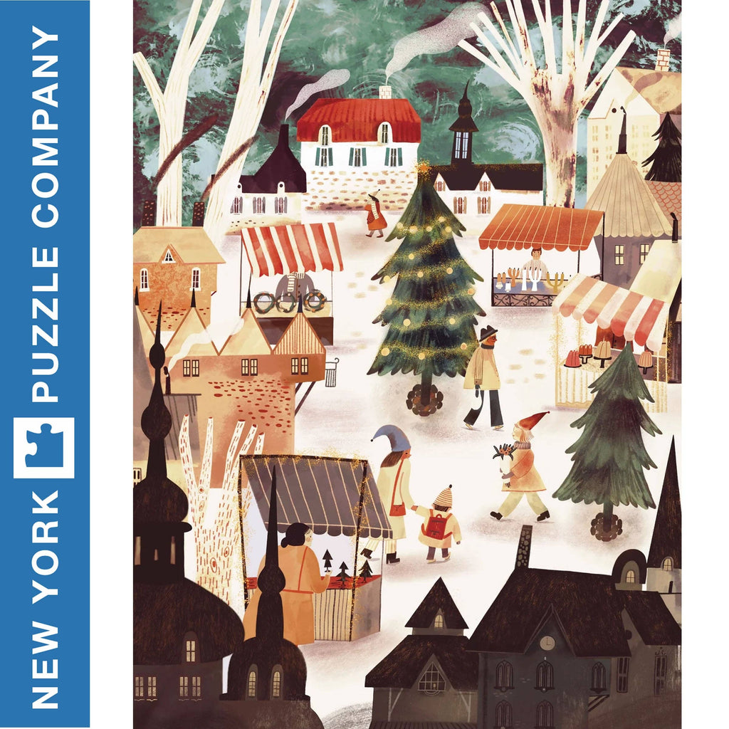 Christmas Market 1000pc Jigsaw