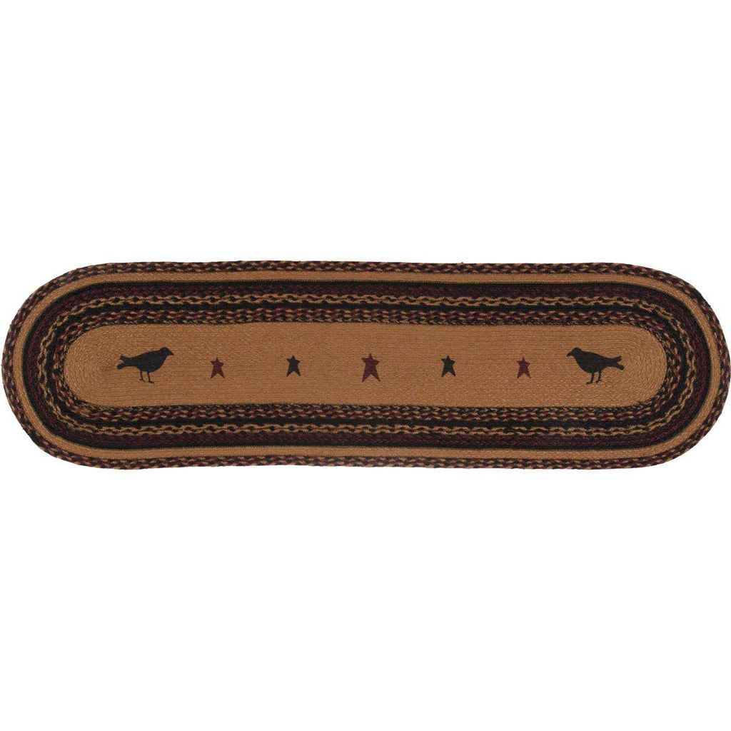 Heritage Farms Crow Jute Table Runner